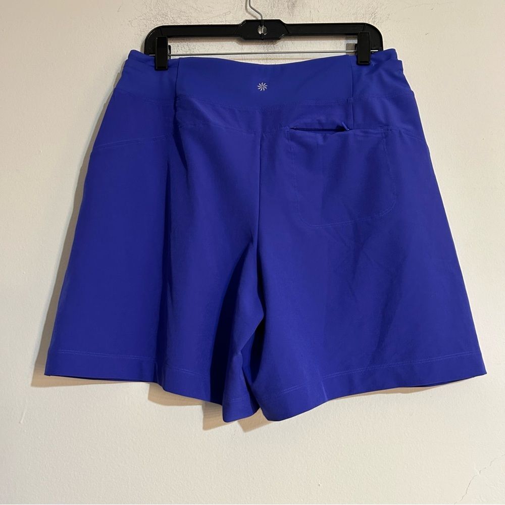 Athleta Fairway Golf Shorts Lazurite Blue Size 12 Tall - Picture 5 of 10